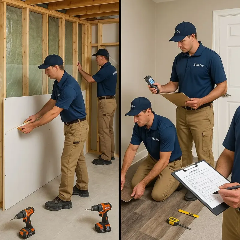 Repairs and Reconstruction process in Hamilton County, TN